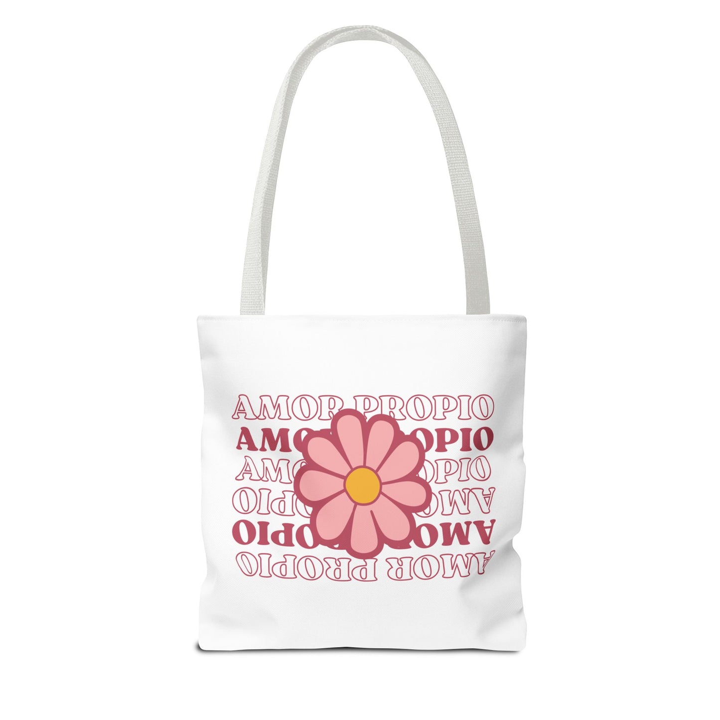 Tote Bag | Amor Propio  | Floral en Color Rosado