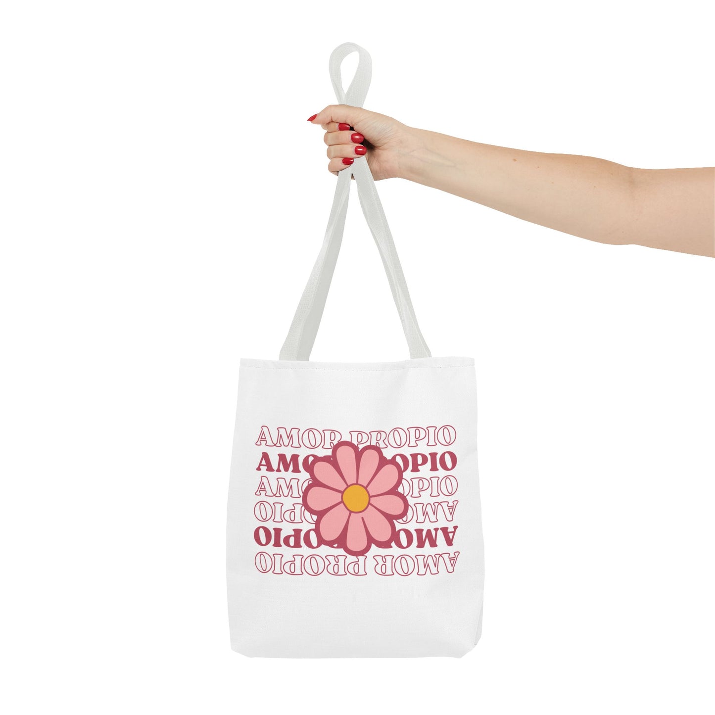 Tote Bag | Amor Propio  | Floral en Color Rosado