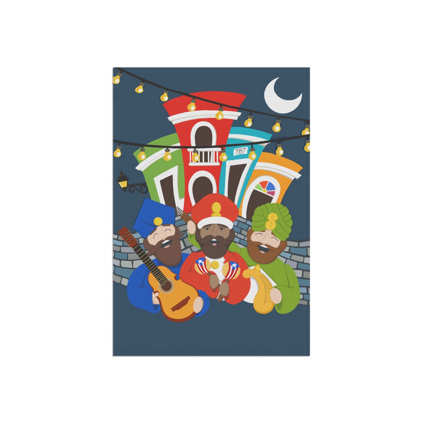 Reyes Magos |  Parranda 2 | Garden Flag