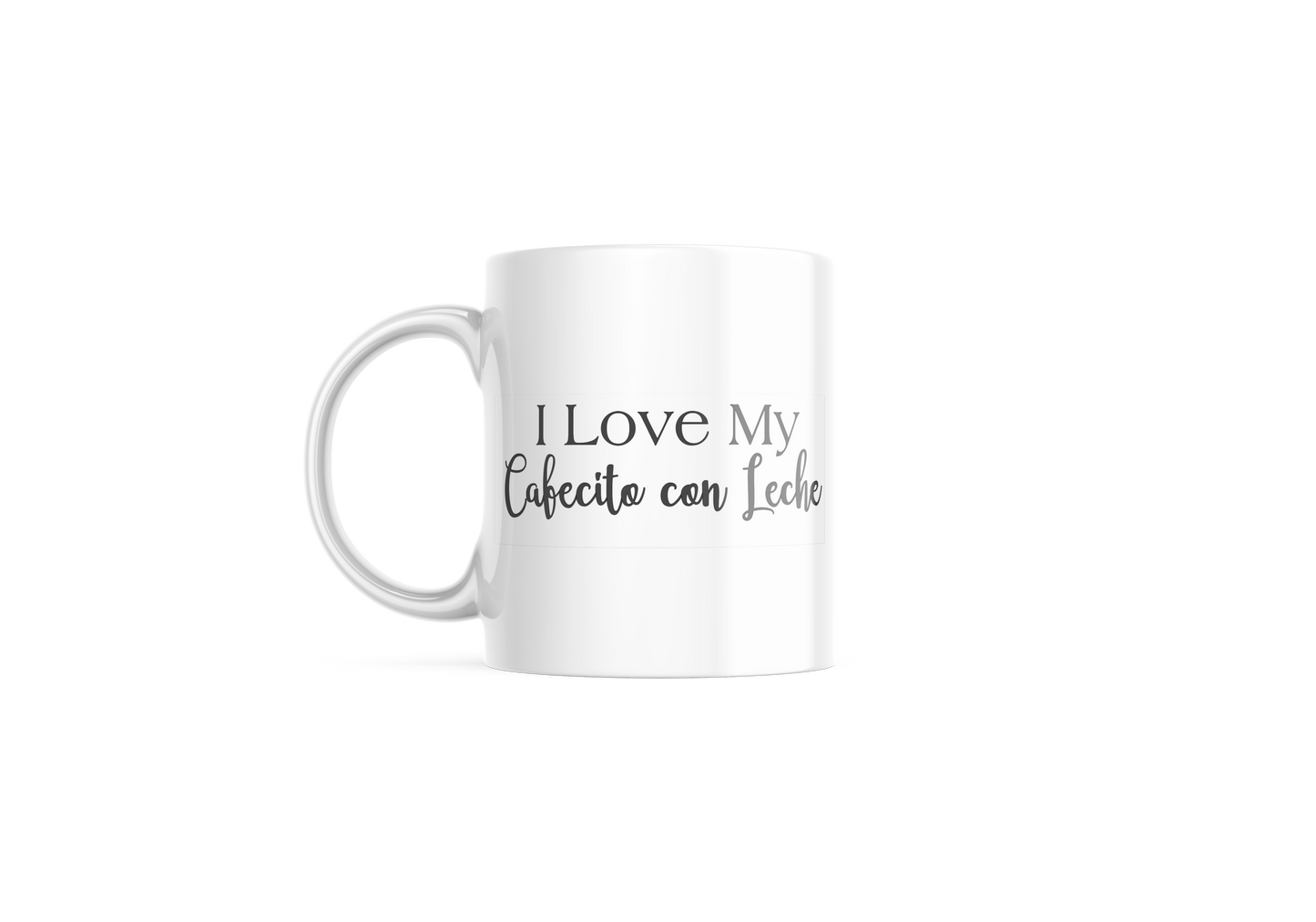 Garita & Chiringa Coffee Mug | I Love My Cafecito con Leche