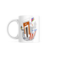Garita & Chiringa Coffee Mug | I Love My Cafecito con Leche