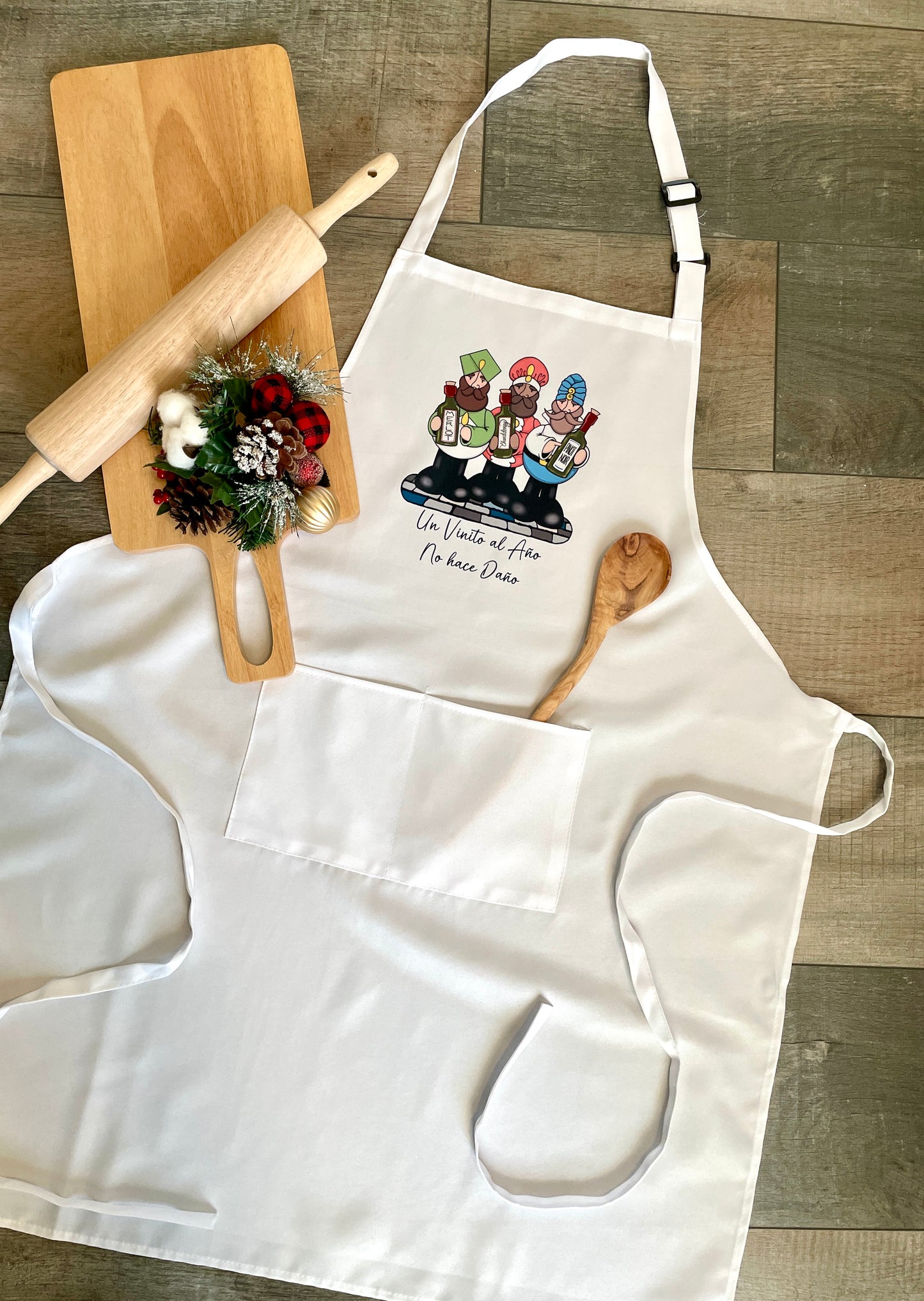 Apron | Reyes Magos | Un Vinito al Año no hace daño